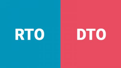 Difference between RTO and DTO