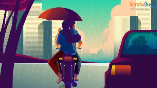 Tips for bike riding in rain